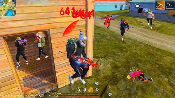 Free Fire headshot result screenshot